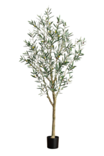7' Artificial Greco Olive Tree
