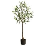 4’ Artificial Olive Tree