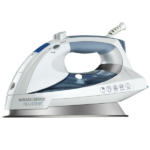 Black & Decker D6000 All-Temp Steam Iron with Stainless-Steel Soleplate - Image 2